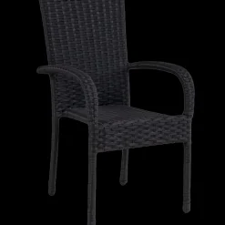 Havestole Og -Bænke^Ludvig børnestol flet 37,5x63x41,5 cm sort