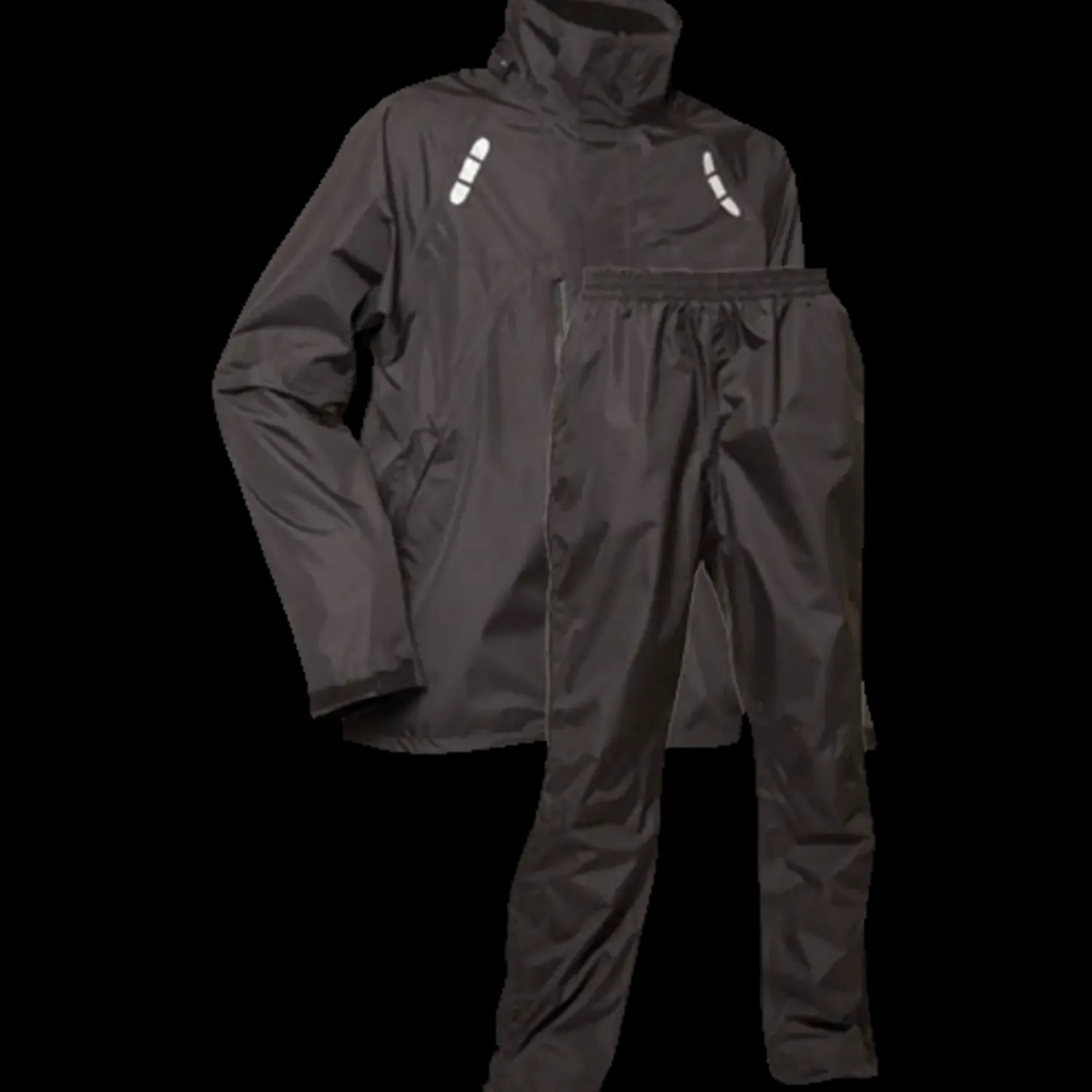 Regntøj^Lyngsøe Fox regnsæt sort str. S