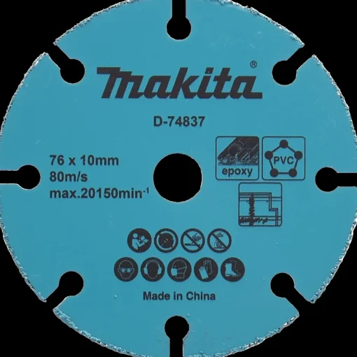 Makita Klinger Til Vinkelslibere^D-74837 carbid multi skæreskive Ø76xØ10 mm