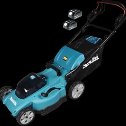 New Makita DLM481PT2 plæneklipper - inkl. 2 x 5,0 Ah batteri og lader