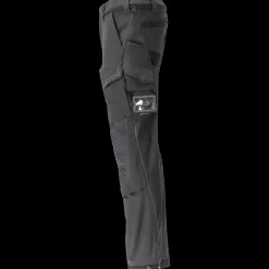 Sale Mascot 22279-605 Customized stretch bukser m/knælommer sort str. 82C50