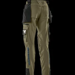 Mascot Arbejdsbukser^Advanced bukser med hængelommer mosgrøn str. 82C56