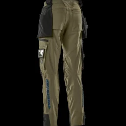 Mascot Arbejdsbukser^Advanced bukser med hængelommer mosgrøn str. 82C56