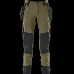 Mascot Arbejdsbukser^Advanced bukser med hængelommer mosgrøn str. 82C56