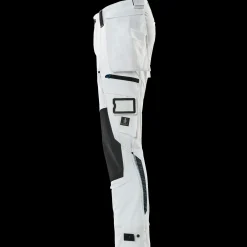 Mascot Arbejdsbukser^Advanced bukser med hængelommer hvid str. 82C50