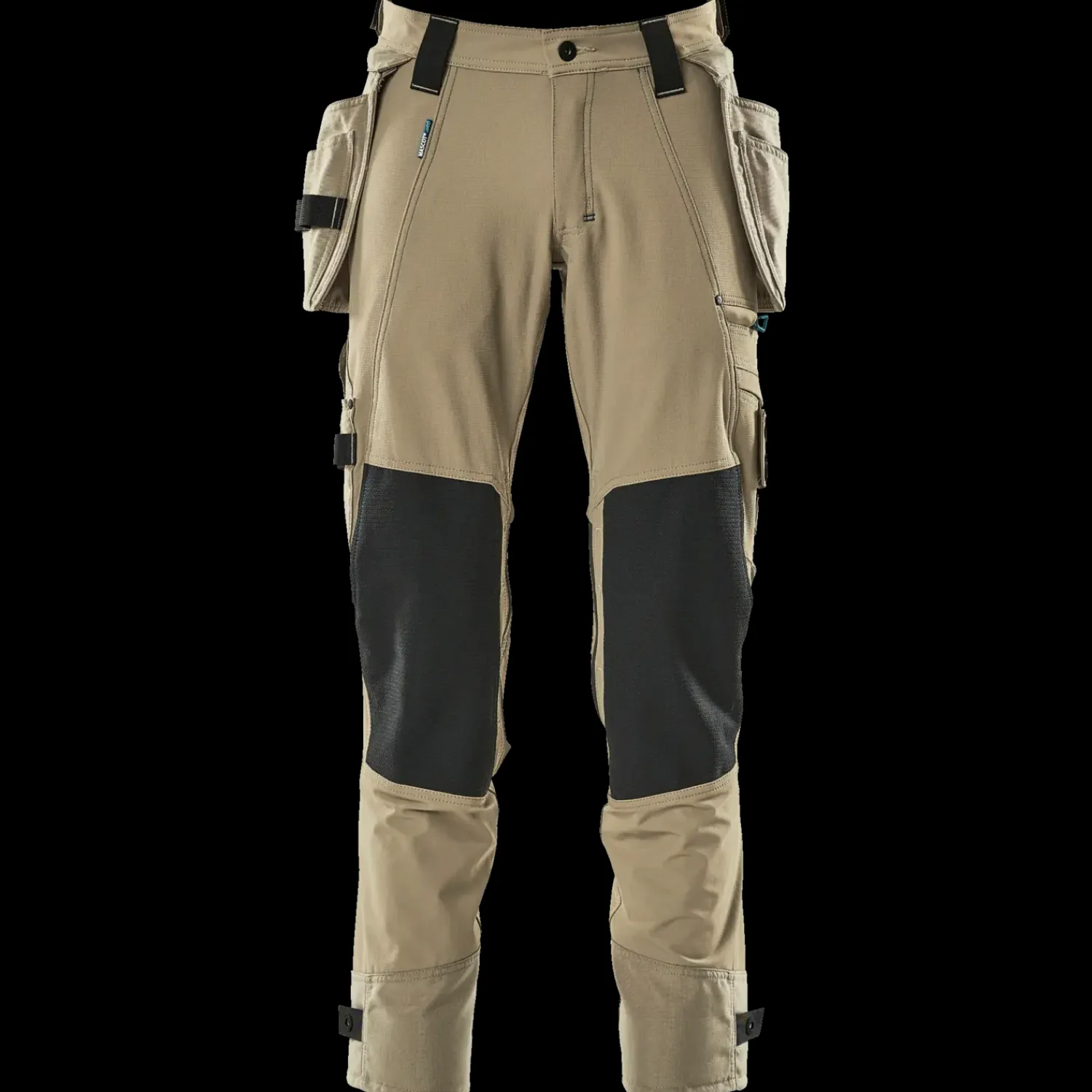 Hot Mascot Advanced bukser med hængelommer lys kaki str. 82C50