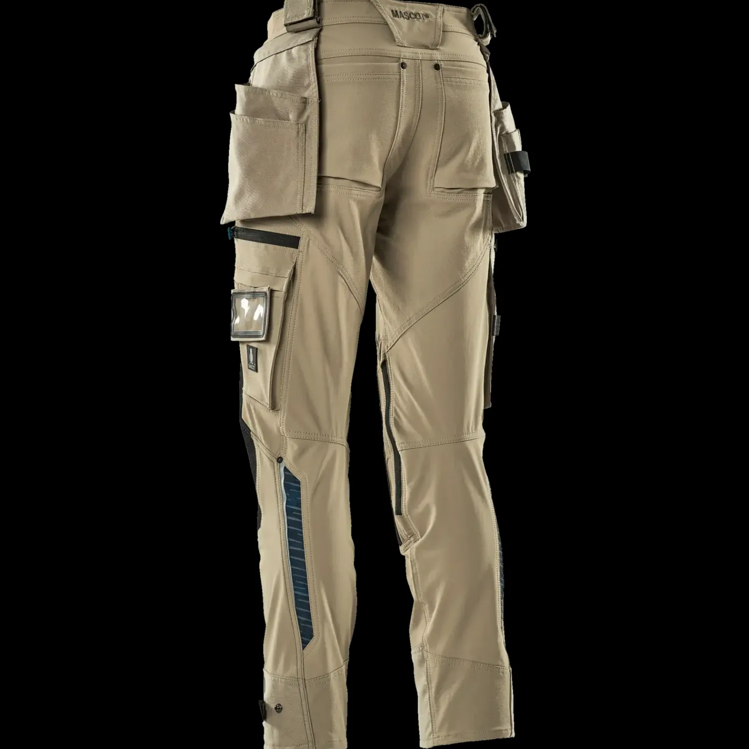 Hot Mascot Advanced bukser med hængelommer lys kaki str. 82C50