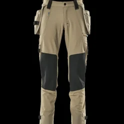 Hot Mascot Advanced bukser med hængelommer lys kaki str. 82C50