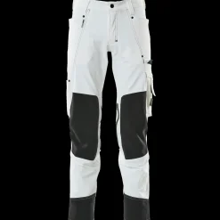 Mascot Arbejdsbukser^Advanced bukser med knælommer hvid str. 82C54