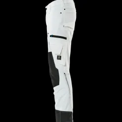 Mascot Arbejdsbukser^Advanced bukser med knælommer hvid str. 82C54