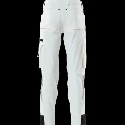 Mascot Arbejdsbukser^Advanced bukser med knælommer hvid str. 82C54