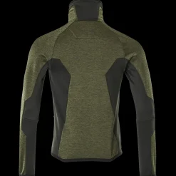 Mascot Jakker Og Veste^Advanced fleecetrøje med lynlås mosgrøn/sort str. XL