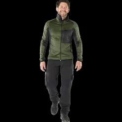 Mascot Jakker Og Veste^Advanced fleecetrøje med lynlås mosgrøn/sort str. XL