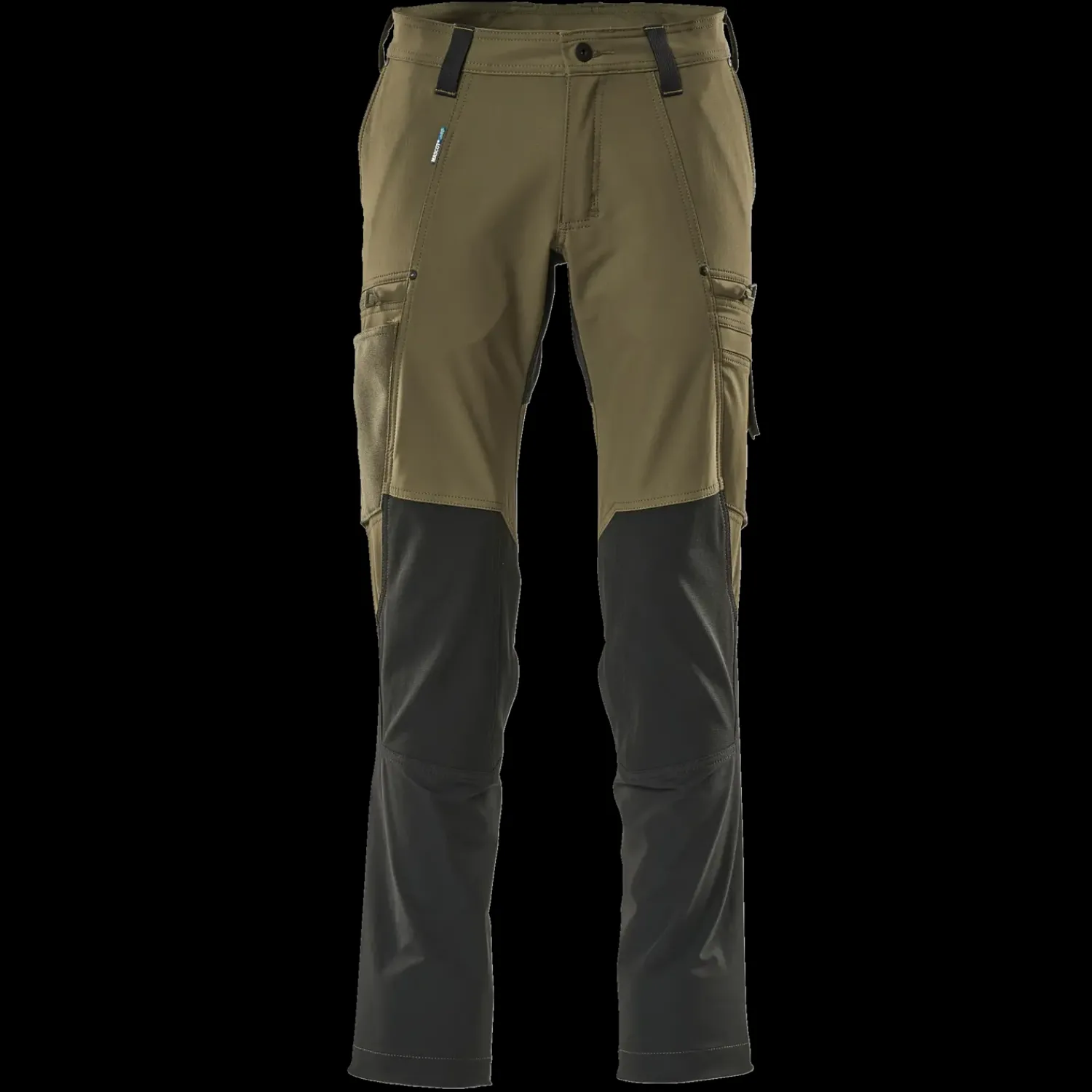 Mascot Arbejdsbukser^Advanced funktionsbukser mosgrøn/sort str. 82C46