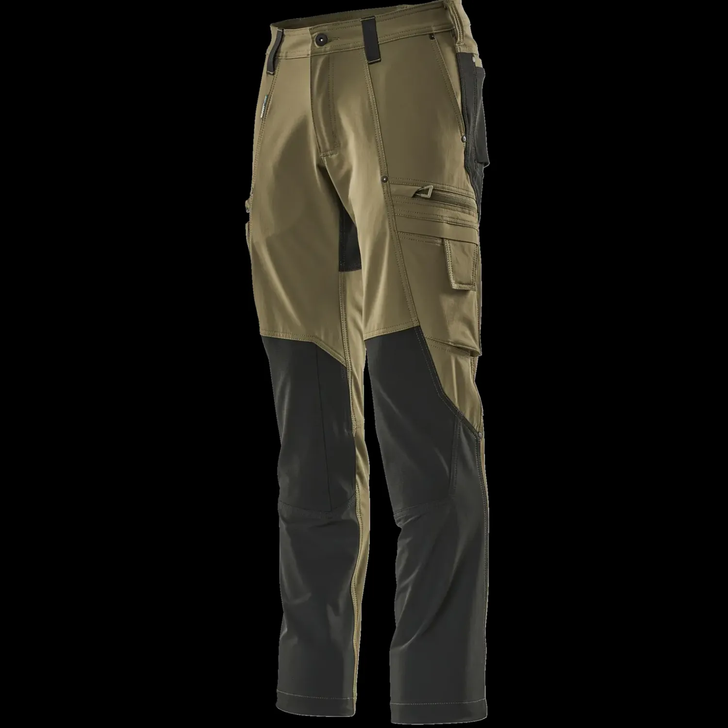 Mascot Arbejdsbukser^Advanced funktionsbukser mosgrøn/sort str. 82C46