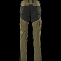 Mascot Arbejdsbukser^Advanced funktionsbukser mosgrøn/sort str. 82C46