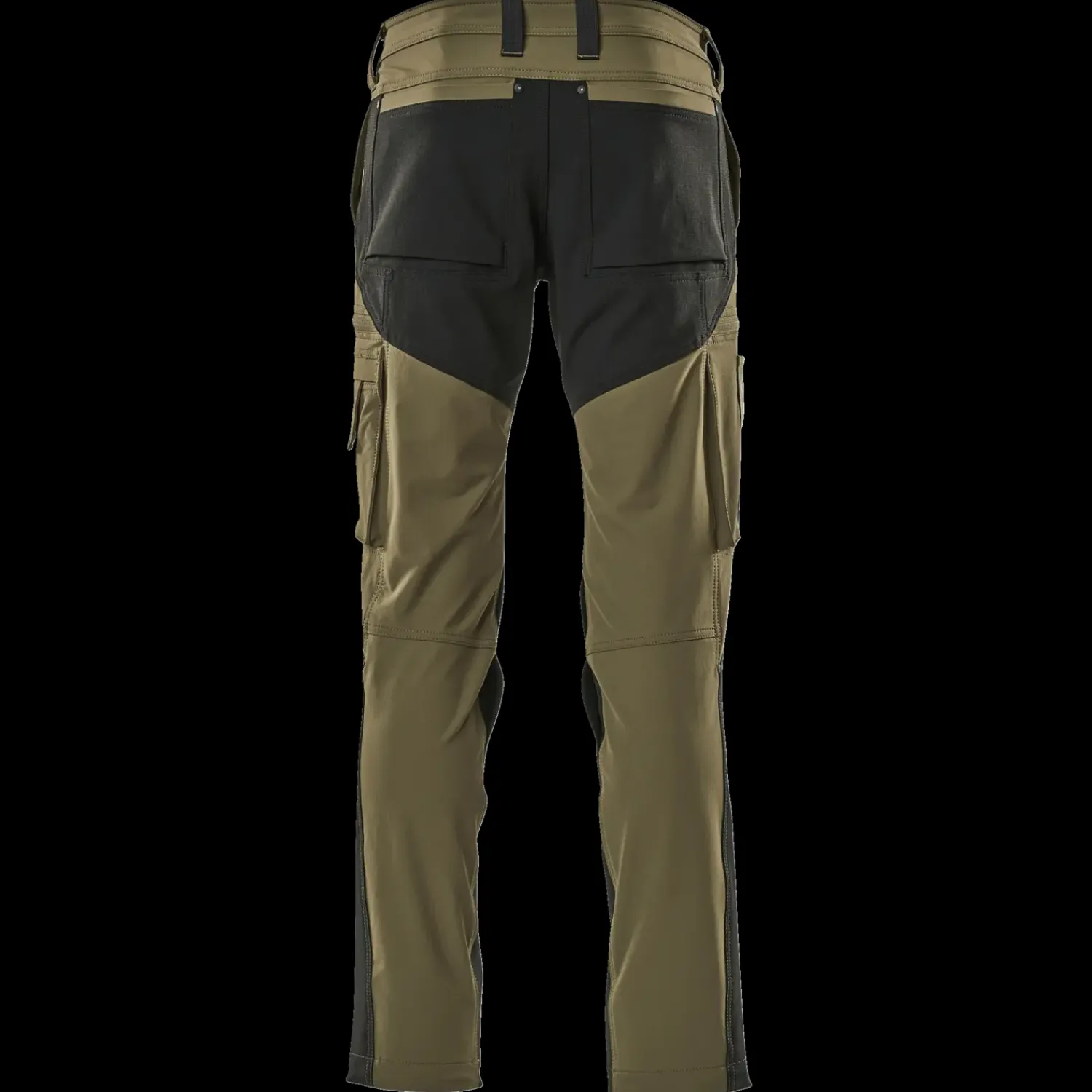 Mascot Arbejdsbukser^Advanced funktionsbukser mosgrøn/sort str. 82C46