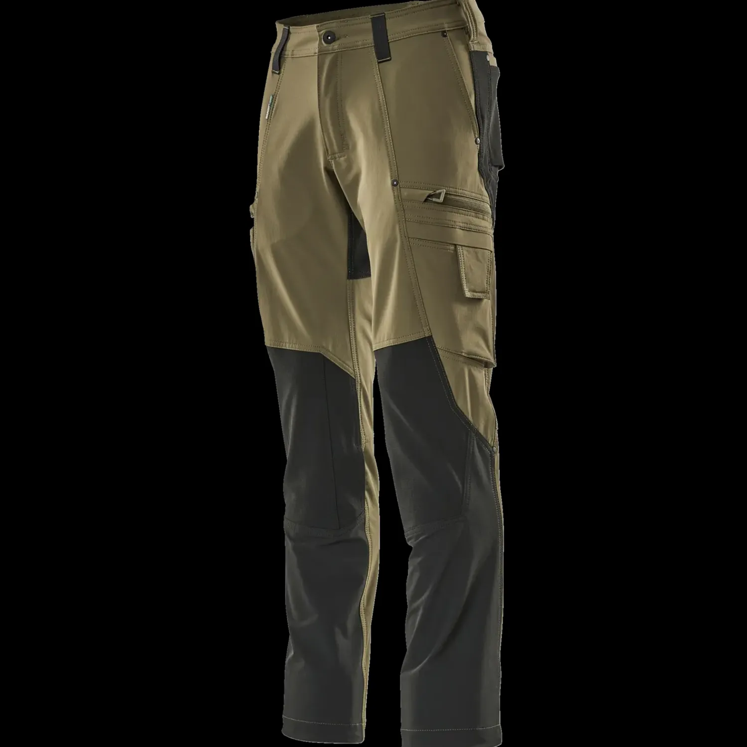 Mascot Arbejdsbukser^Advanced funktionsbukser mosgrøn/sort str. 82C46