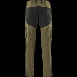 Mascot Arbejdsbukser^Advanced funktionsbukser mosgrøn/sort str. 82C46