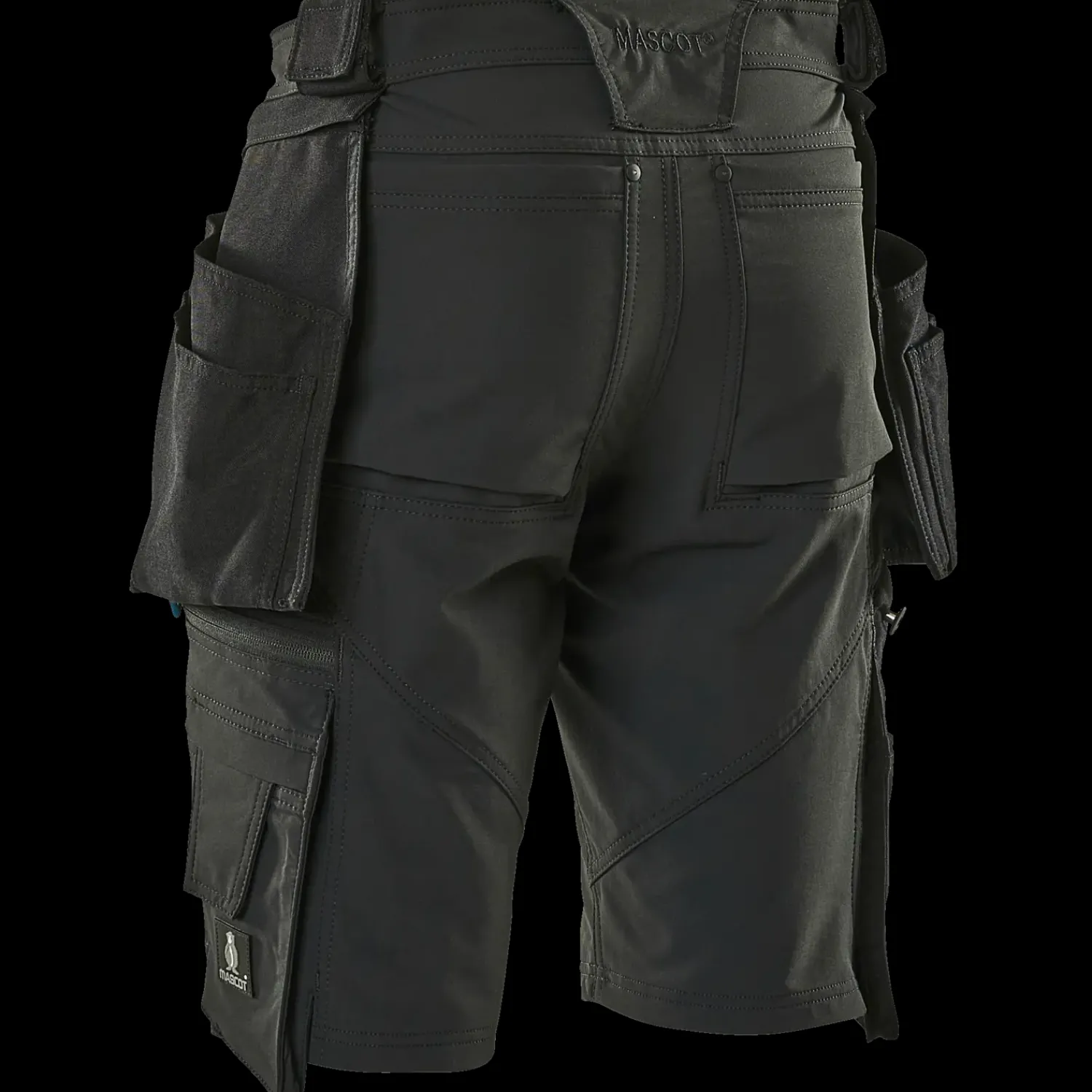 Mascot Arbejdsbukser^Advanced shorts med hængelommer sort str. C54