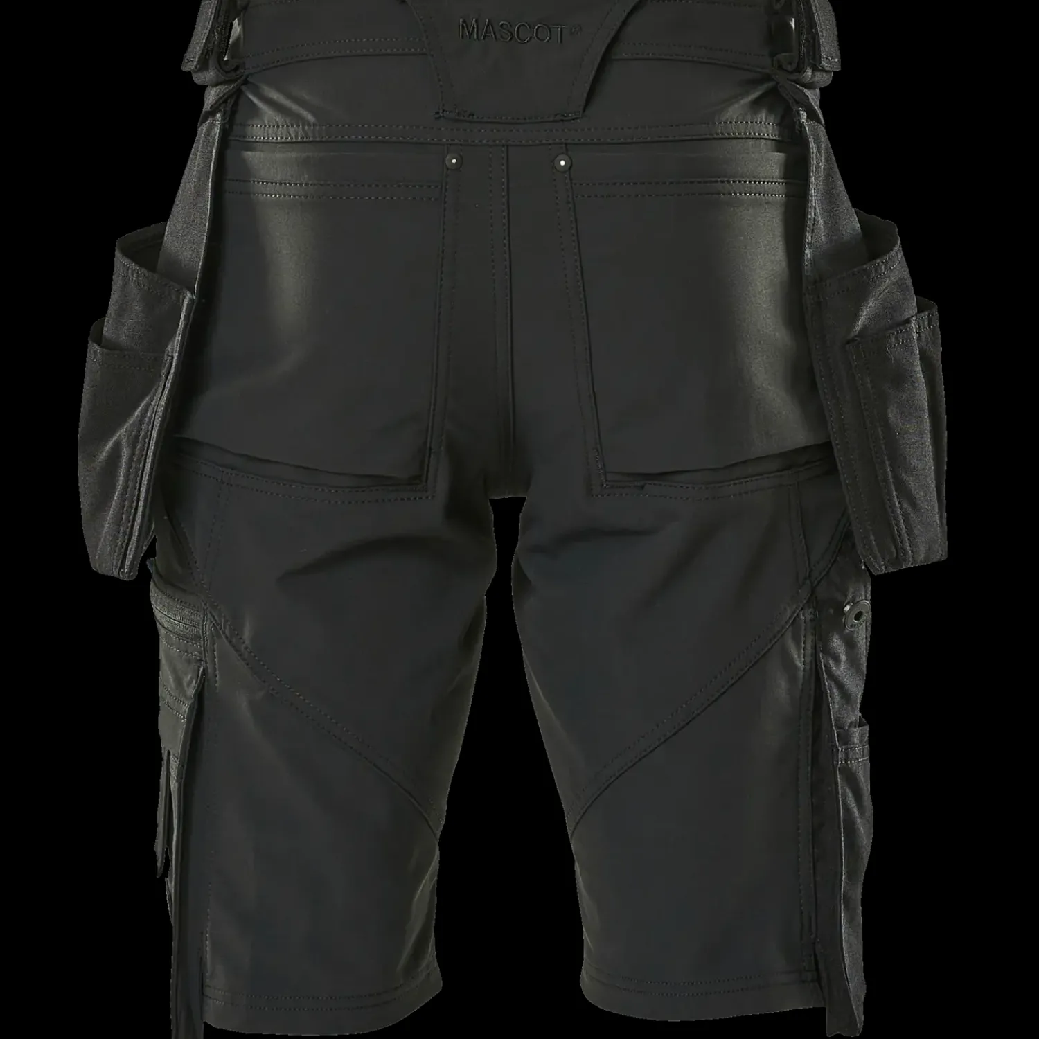 Mascot Arbejdsbukser^Advanced shorts med hængelommer sort str. C54