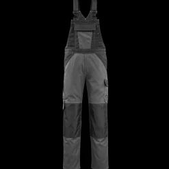 Mascot Arbejdsbukser^Light Leeton overall med knælommer mørk antracit/sort str. 82C54