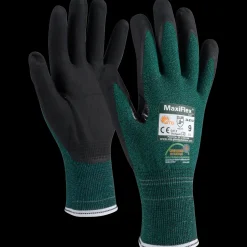 Hot OX-ON Maxiflex CUT 34-8743 arbejdshandske CE 11 grøn/sort