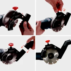 Afdækning^Mechanic AirDUSTER 125 mm støvskærm til skæring
