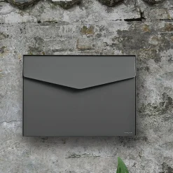 ME|FA Postkasser^postkasse Letter (111) basalt grå med Ruko lås