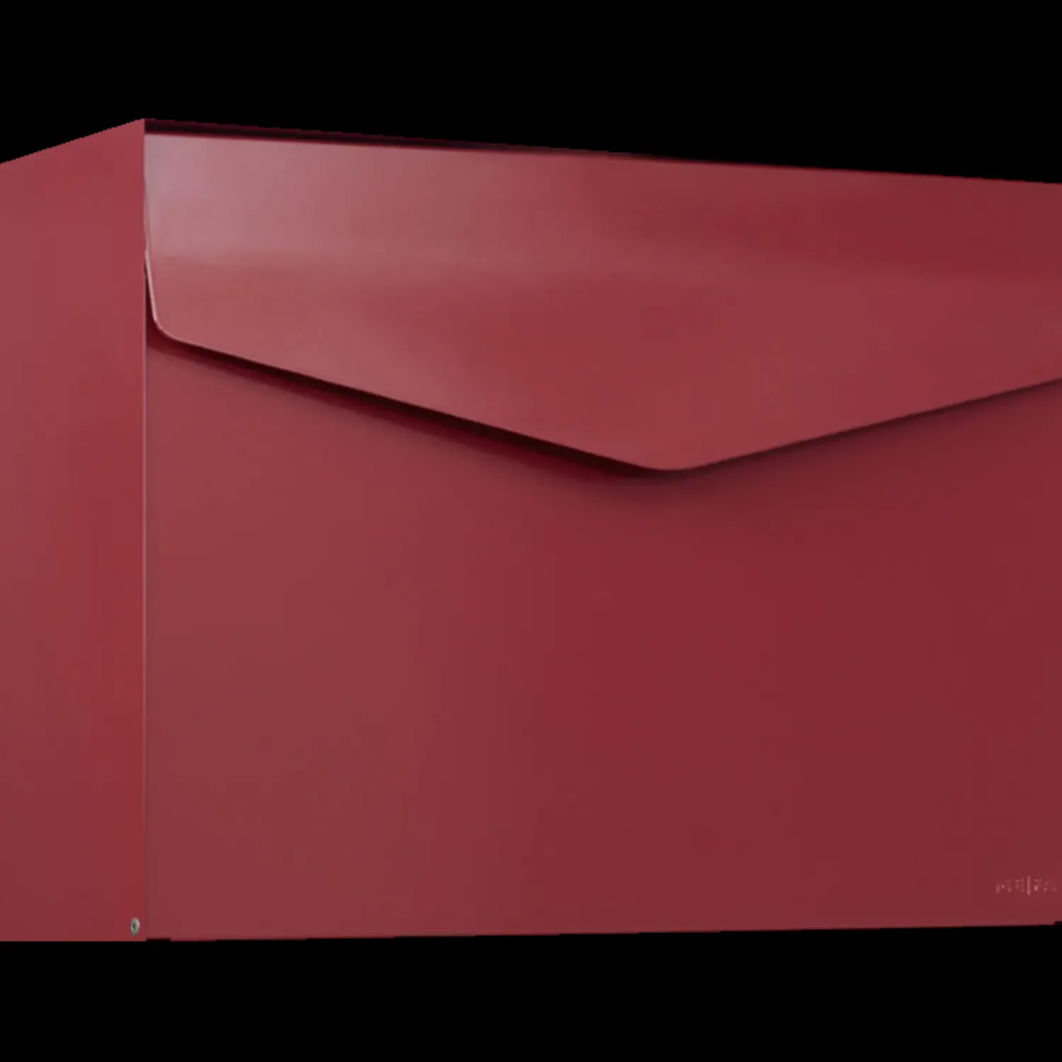 Online ME|FA postkasse Letter (111) oxidrød med lås