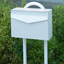 Sale ME|FA postkasse Letter (111) renhvid med Ruko lås