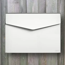 Sale ME|FA postkasse Letter (111) renhvid med Ruko lås