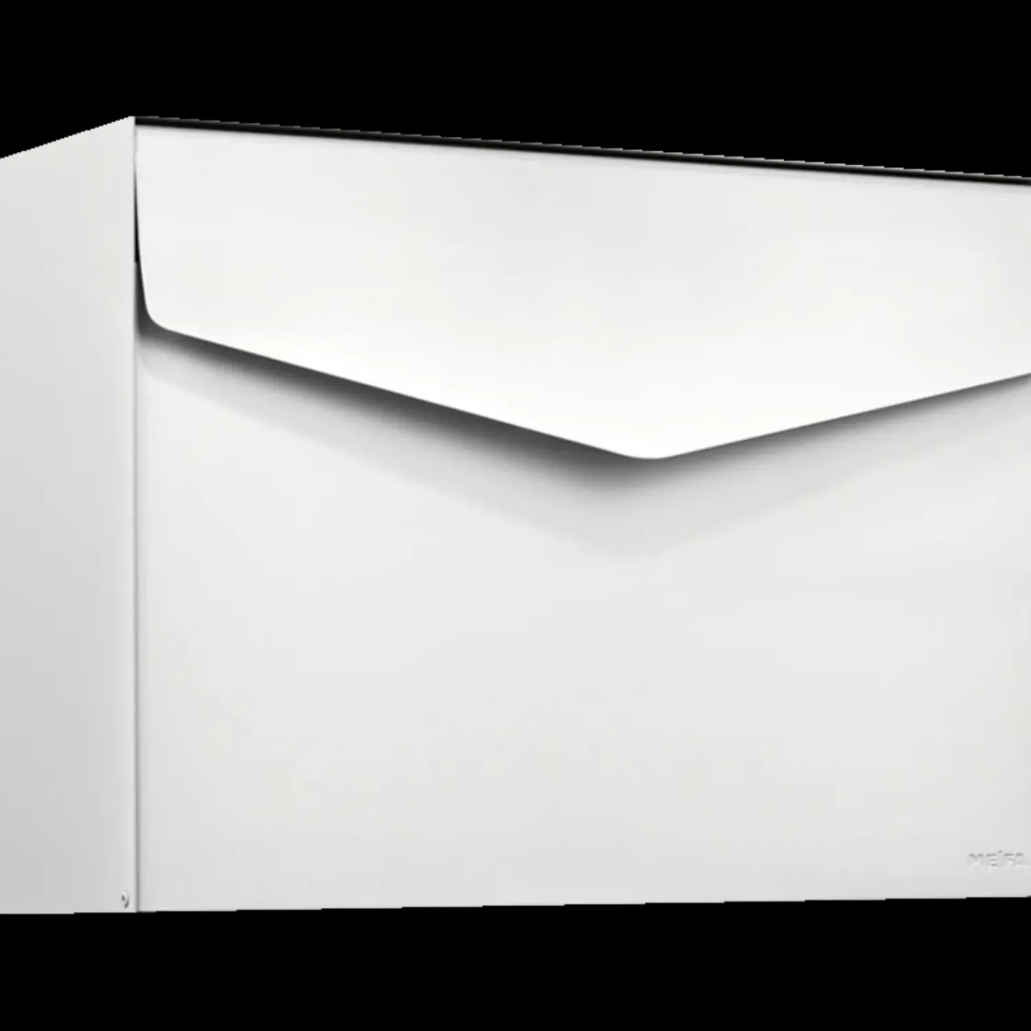 ME|FA Postkasser^postkasse Letter (111) renhvid med lås