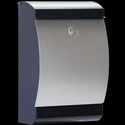 Clearance ME|FA  postkasse Penguin (303) sort/galvaniseret