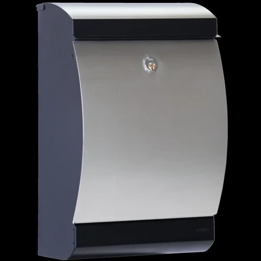 Clearance ME|FA  postkasse Penguin (303) sort/galvaniseret