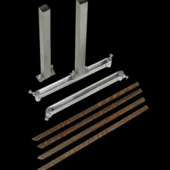 Clearance ME|FA  postkasse Penguin (303) sort/galvaniseret