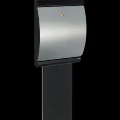 ME|FA Postkasser^postkasse Puffin (300) sort/galvaniseret