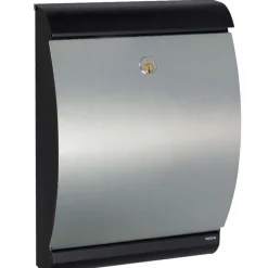 ME|FA Postkasser^postkasse Puffin (300) sort/galvaniseret