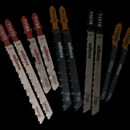 Online Millarco stiksavklinge 10 stk. assorteret med "T" skaft