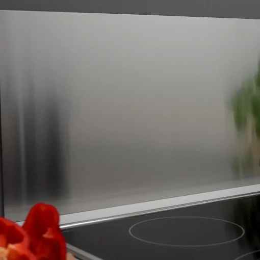Outlet Millarco stænkplade 300x600 mm firkantet rustfrit stål