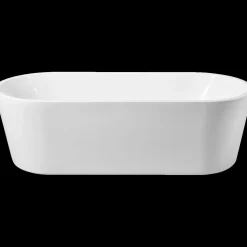 Online Milobad badekar 56x80x177,5 cm hvid akryl