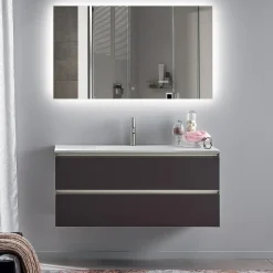 Mikelo Spejle Og Spejlskabe^Milobad CL34 spejl m/LED 70x120 cm