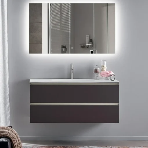 Mikelo Spejle Og Spejlskabe^Milobad CL34 spejl m/LED 70x120 cm