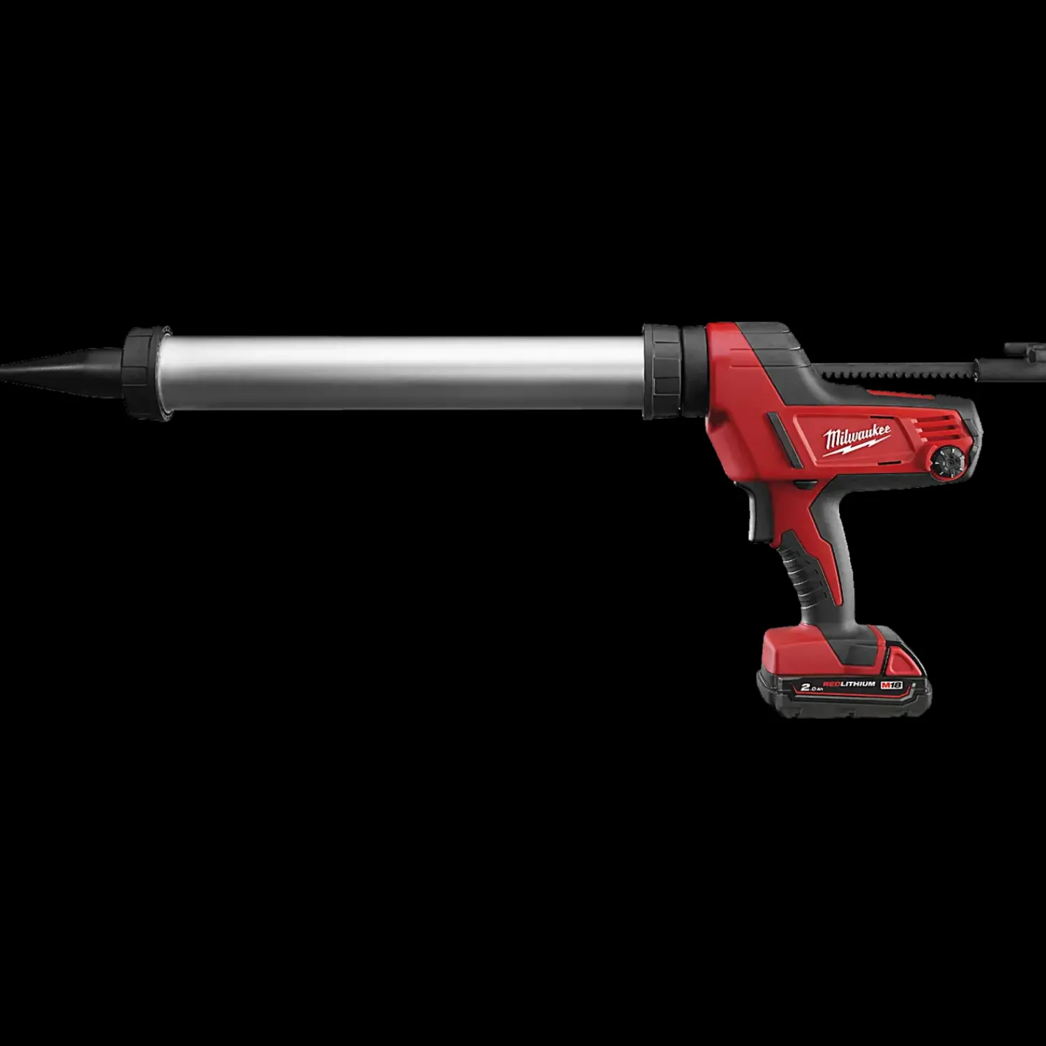 Milwaukee Fugeværktøj Og Tilbehør^C18 PCG/600 18V fugepistol m/600 ml rør 1 x 2.0 Ah batteri og lader