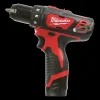 Milwaukee Bore- Og Skruemaskiner^M12™ BDD-201C 12V bore-/skruemaskine inkl. 1x2 Ah batteri og lader