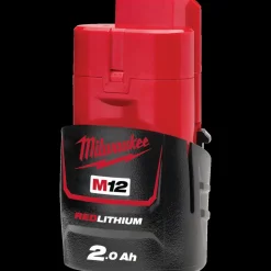 Milwaukee Bore- Og Skruemaskiner^M12 BPD 12V slagboremaskine 2x2.0 Ah batterier og lader i kuffert