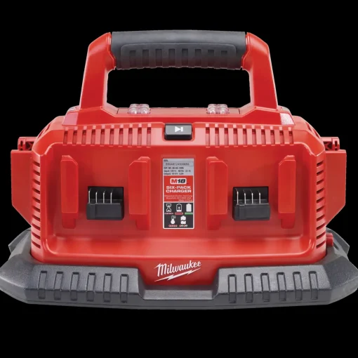 Milwaukee Batterier Og Opladere^M1418 C6 multioplader til 6 batterier