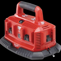 Milwaukee Batterier Og Opladere^M1418 C6 multioplader til 6 batterier