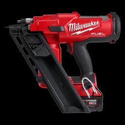Outlet Milwaukee M18 FFN-502C Fuel™ 18V sømpistol 2x5.0 Ah batterier og lader