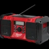Arbejdsradioer^Milwaukee M18 JSR DAB+ 18V radio solo